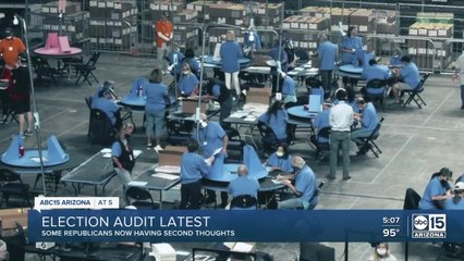 Some Republican state senators having second thoughts on election audit