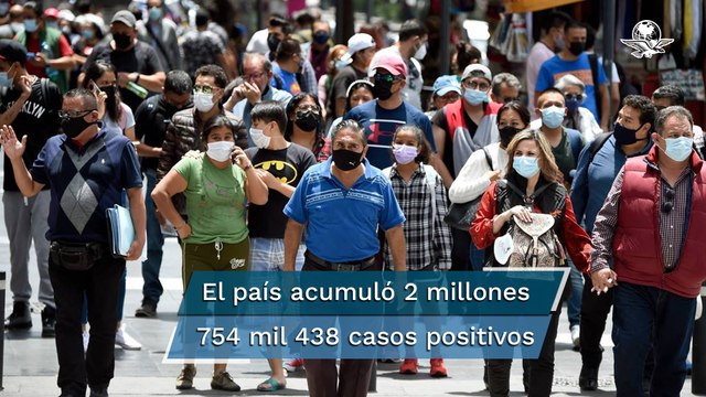 México registra 5 mil 920 contagios por Covid en 24 horas; suma 238 mil 595 muertes