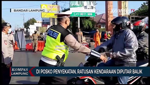 Selama Penyekatan Dimasa PPKM, Tercatat Sebanyak 659 Kendaraan Harus Diputar Balik