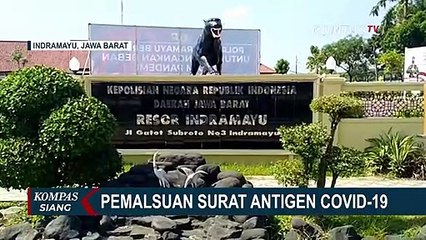 Pelaku Pembuatan Surat Antigen Palsu Seorang Pegawai Puskesmas