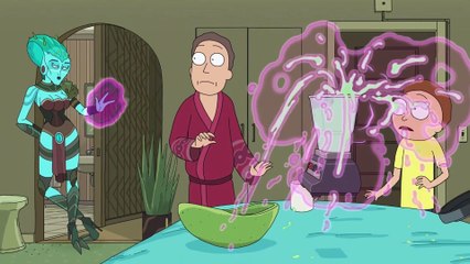 Rick and Morty - Clip - Meet Dad's New Alien Girlfriend Kiara