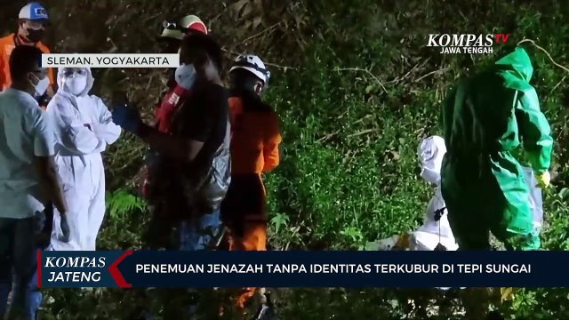 Penemuan Jenazah Tanpa Identitas Terkubur di Tepi Sungai