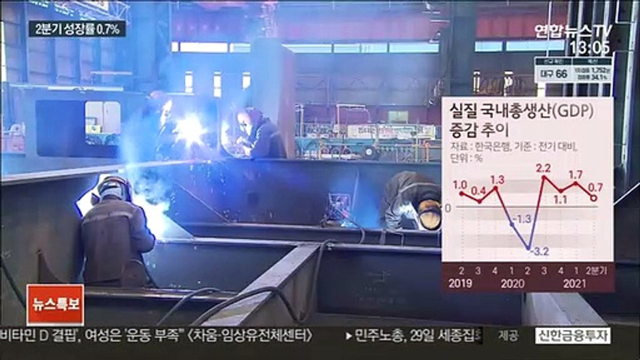 2분기 경제 0.7%↑…"3분기 역성장, 과도한 우려"