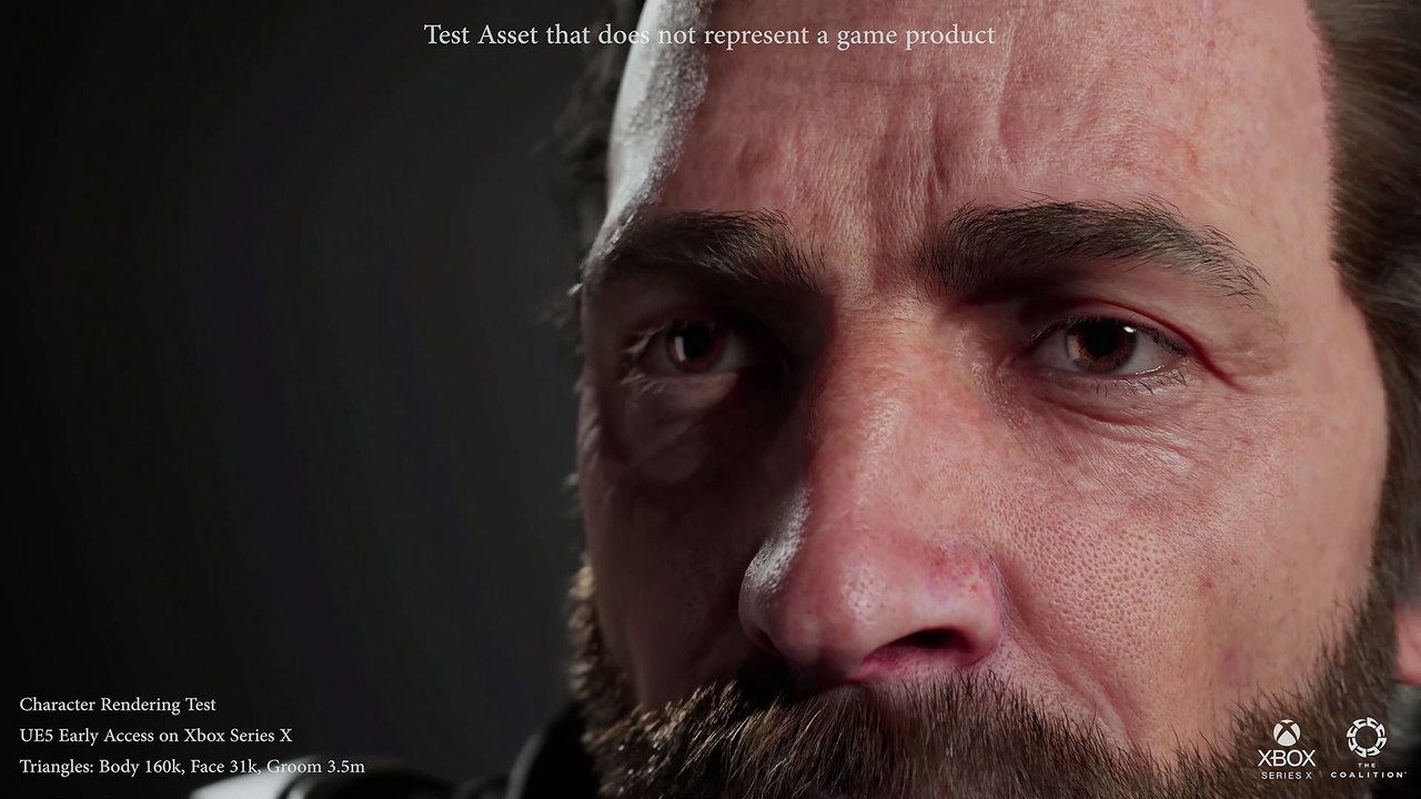 Xbox Series X | S - Tech Demo UE5 - Rendering Personaggio