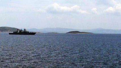 The first and only military ship towed at sea