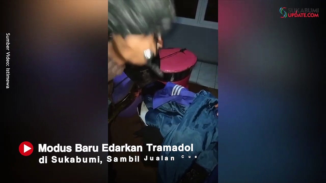 Modus Baru Edarkan Tramadol di Sukabumi, Sambil Jualan Cue