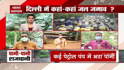 Delhi: Heavy rain became a disaster for office goers, see report