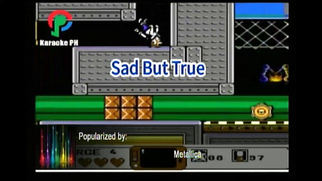 Metallica Sad But True Karaoke