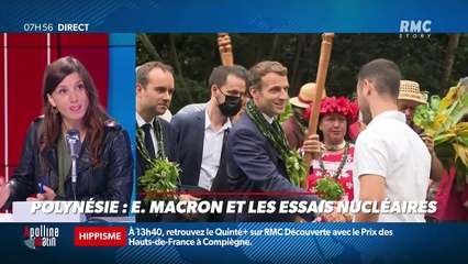 Margaux Bourdin : Emmanuel Macron et les essais nucléaires en Polynésie - 27/07