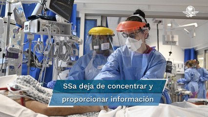 Restringe Salud datos sobre la pandemia