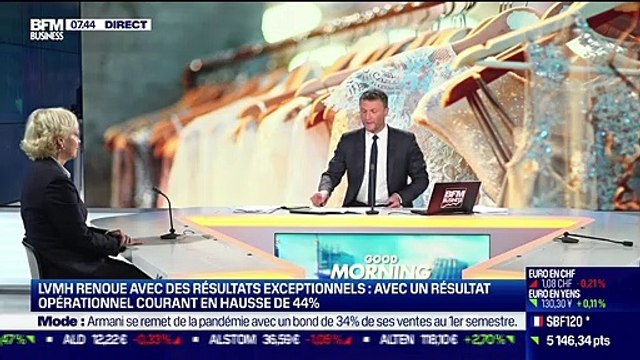 Bénédicte Epinay (Comité Colbert) : LVMH renoue avec des résultats exceptionnels - 27/07