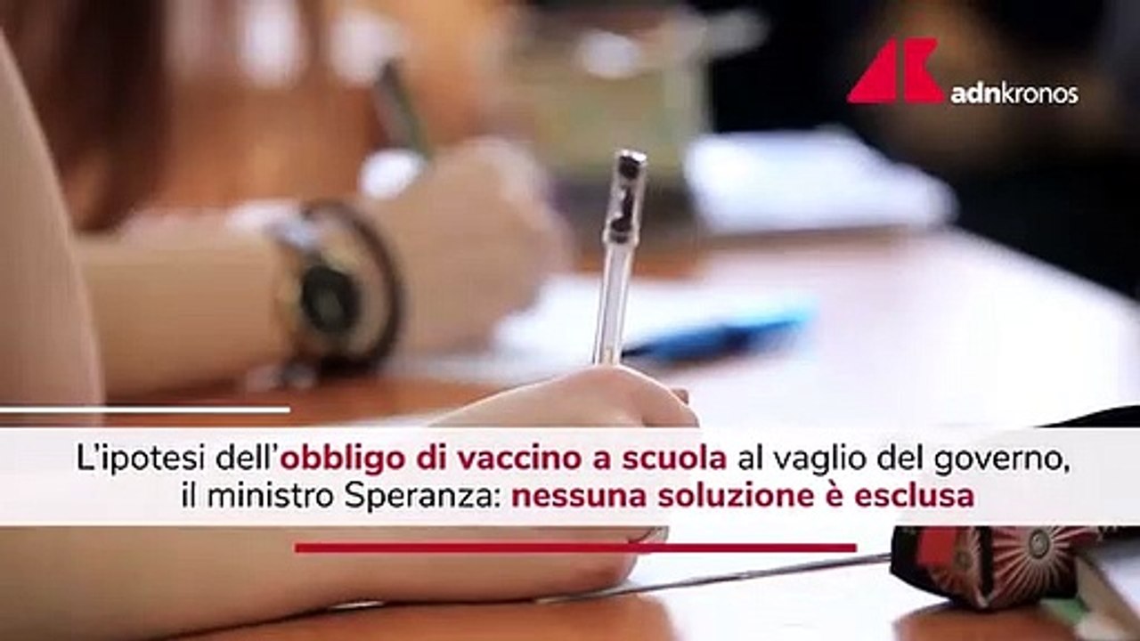 Scuola, obbligo vaccino al vaglio del governo