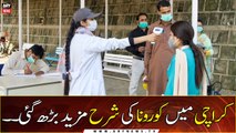 Karachi's coronavirus infection rate hits 26.3%