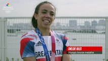 Olympic Games (Tokyo 2020) - Chelsie Giles on winning Team GB's first Tokyo Games medal - 