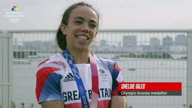 Olympic Games (Tokyo 2020) - Chelsie Giles on winning Team GB's first Tokyo Games medal - It's extra special
