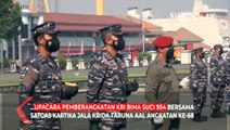 Pelepasan KRI Bima Suci Kembali Berlayar