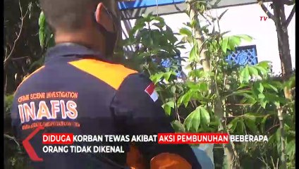 Pria Malang Tewas Dibunuh Orang Tidak Dikenal