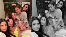 Kareena Kapoor Khan, Malaika Arora और Amrita Arora के साथ की Night Party, Viral | FilmiBeat