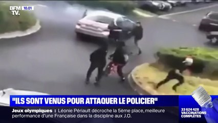 Le policier brûlé par un tir de mortier à Bonneuil-sur-Marne témoigne sur BFMTV