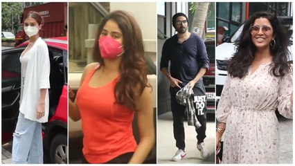 Janhvi Kapoor, Kartik Aaryan, Tara Sutaria & Nimrat Kaur Snapped Across The City