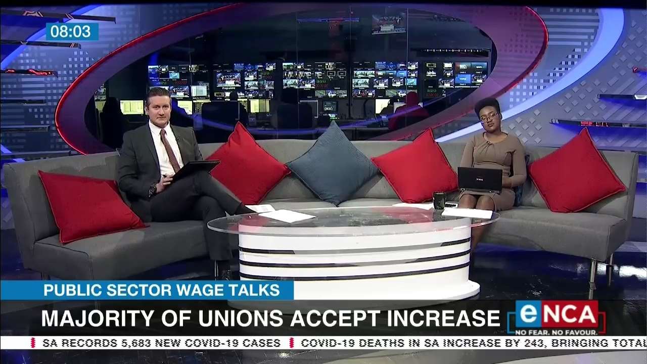 Majority of unions accept wage increase