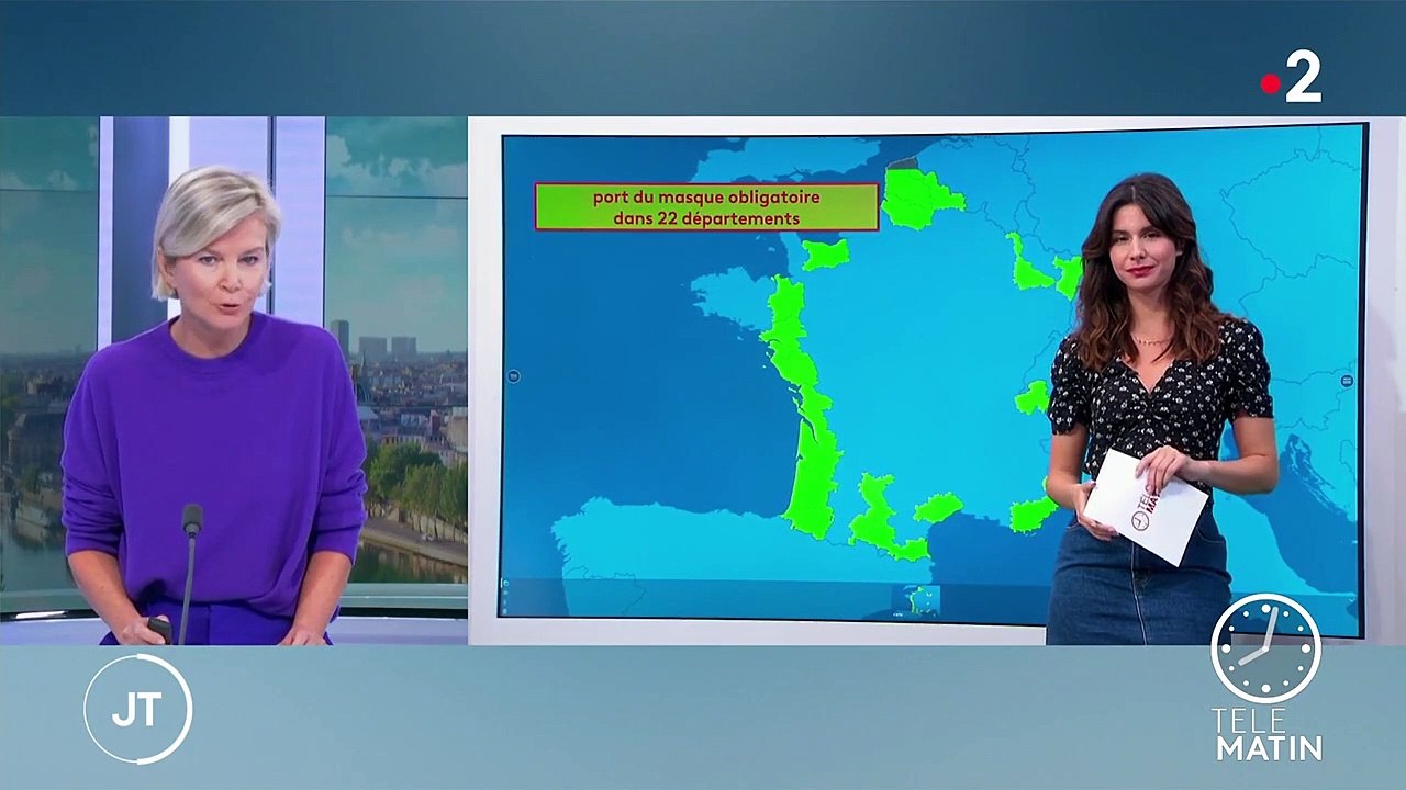 Covid-19 : le port du masque en extérieur redevient obligatoire dans 22 départements