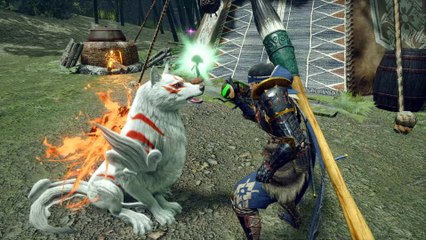 Monster Hunter Rise - Okami Collab