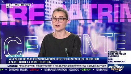 Marie Coeurderoy: La pénurie de matières premières pèse de plus en plus lourd sur le secteur de la construction - 27/07