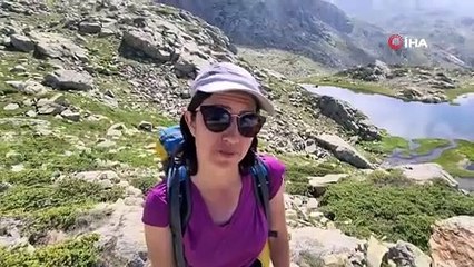 Yazın ortasında buz tüneli