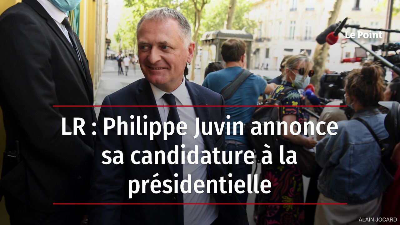 LR : Philippe Juvin annonce sa candidature à la présidentielle