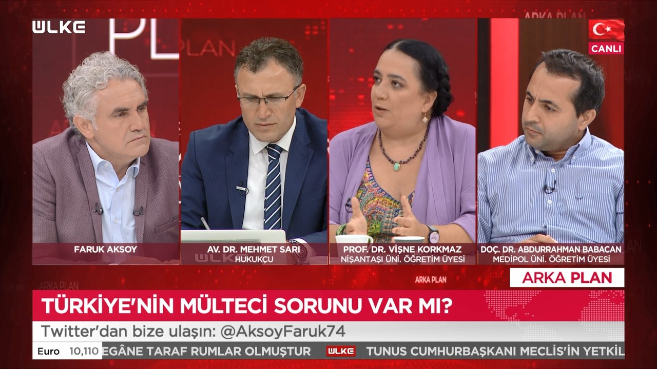 Arka Plan - Vişne Korkmaz | Mehmet Sarı | Abdurrahman Babacan | 26 Temmuz 2021