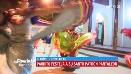 Celebramos la fiesta patronal de Paurito y disfrutando de la música y tradición