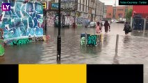 London Flooded After Torrential Rains Wreak Havoc, Drenches Homes, Subway