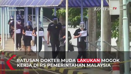 Ratusan Dokter di Malaysia lakukan aksi Mogok Kerja di Tengah Lonjakan Covid-19