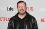 Ricky Gervais in 'agony' over back injury after tying up shoelace