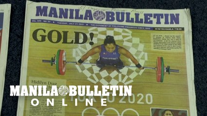 Delight in Manila after weightlifter wins Philippines’ first Olympic gold