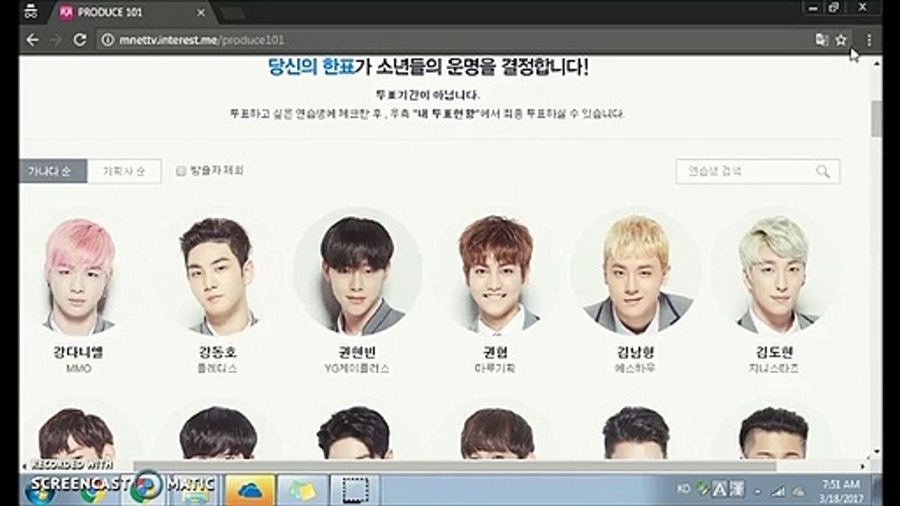 final on how to voteproduce 101