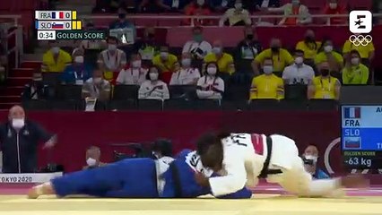 Tokyo 2020 - Clarisse Agbegnenou médaille d'or - Highlights (Eurosport)