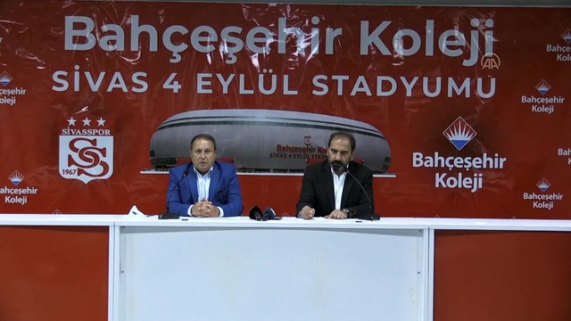 SİVAS - Bahçeşehir Koleji, Yeni 4 Eylül Stadyumu'na isim sponsoru oldu