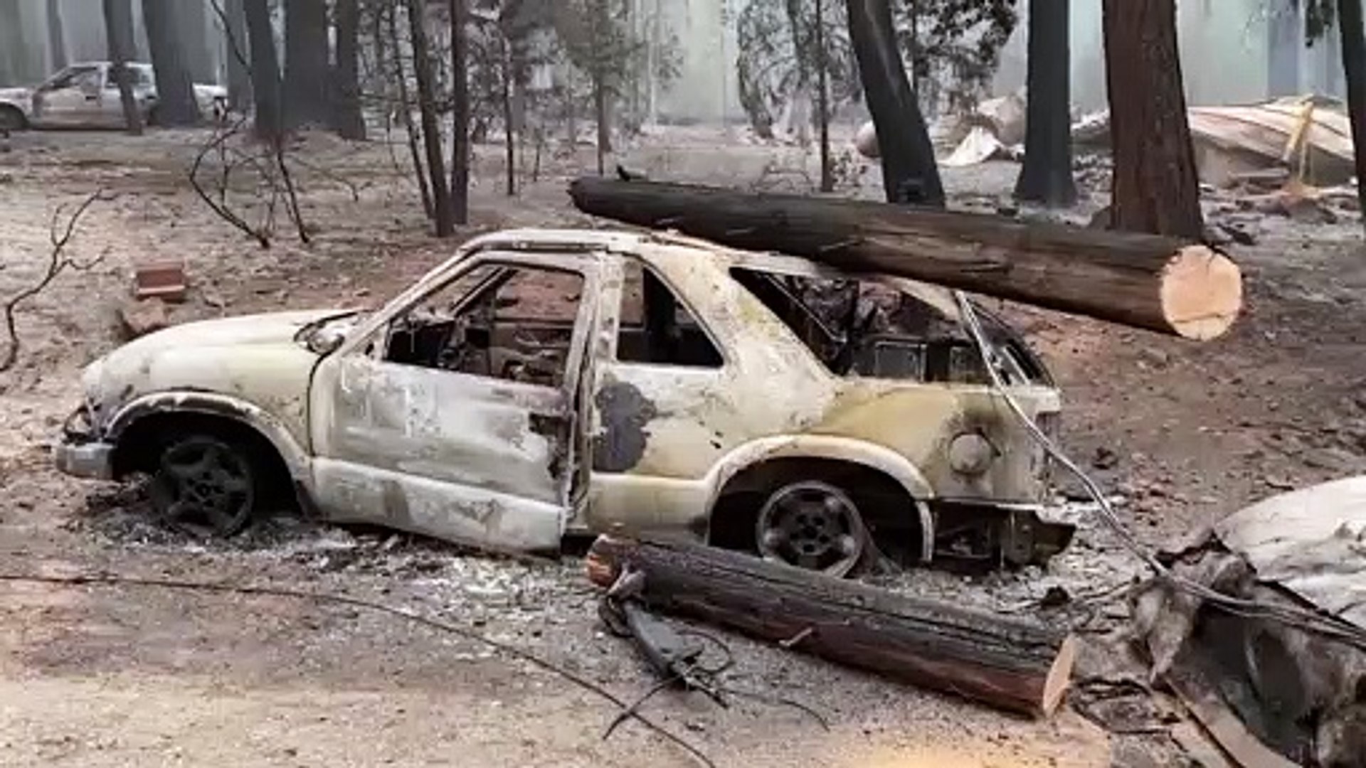 ⁣Лесные пожары в Калифорнии