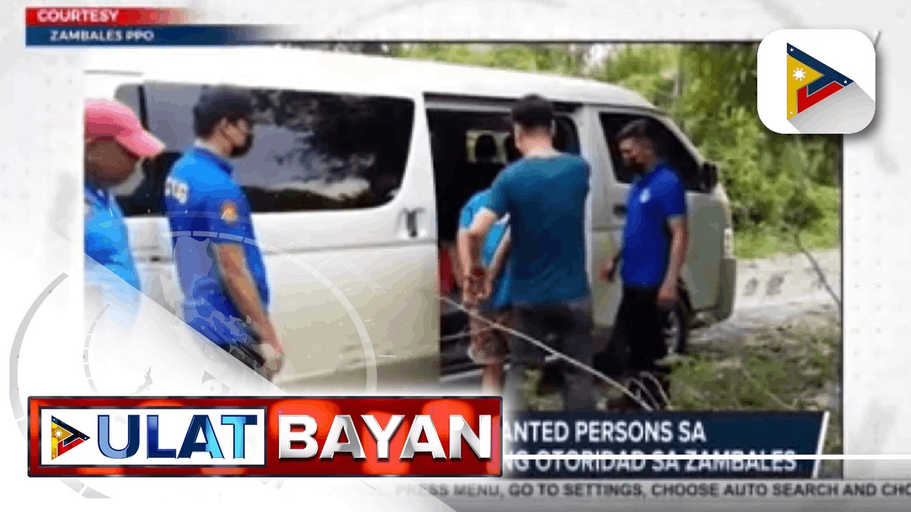 Isa sa mga most wanted persons sa Central Luzon, naaresto ng otoridad sa Zambales; Pawikan na may 2 metrong laki, natagpuang patay sa Calbayog City; TESDA, maglalagay ng solar-powered charging station at internet access sa Diplahan, Zamboanga Sibugay