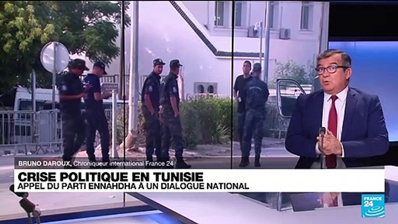 Crise politique en Tunisie : le parti Ennahdha appelle au dialogue national