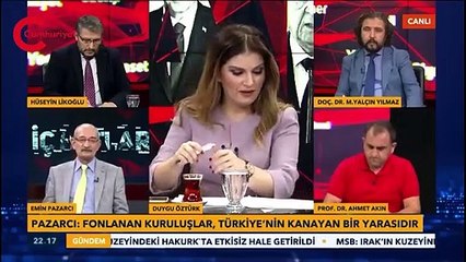 Canlı yayında talihsiz kaza: Masa üstüne devrildi