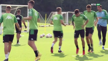 ENTRENAMIENTO BETIS SUIZA