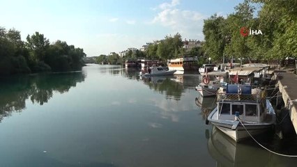 Manavgat Irmağı'na karışan kanalizasyon Sahil Güvenlik ekiplerini harekete geçirdi