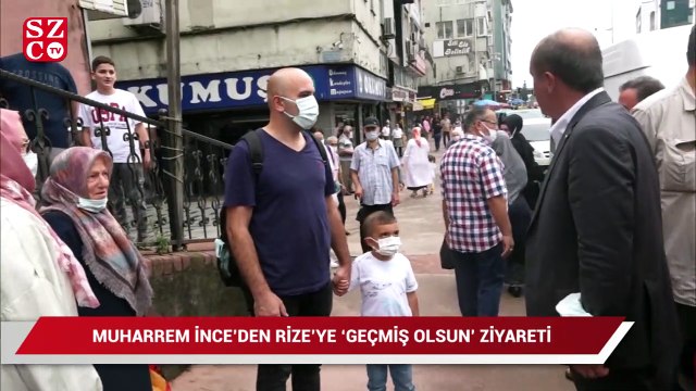 Muharrem İnce’den Rize’ye ‘geçmiş olsun’ ziyareti