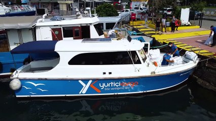 Yurtiçi Kargo, ’Adalar’ için denize indi