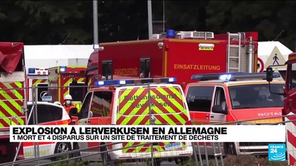 Explosion en Allemagne : l'événement catégorisé "danger extrême" par les autorités