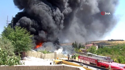 Yangının bir saate kadar kontrol altına alınması hedefleniyor
