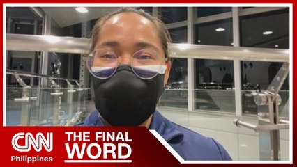 Hidilyn Diaz ends nearly 100-year gold medal drought for PH | The Final Word